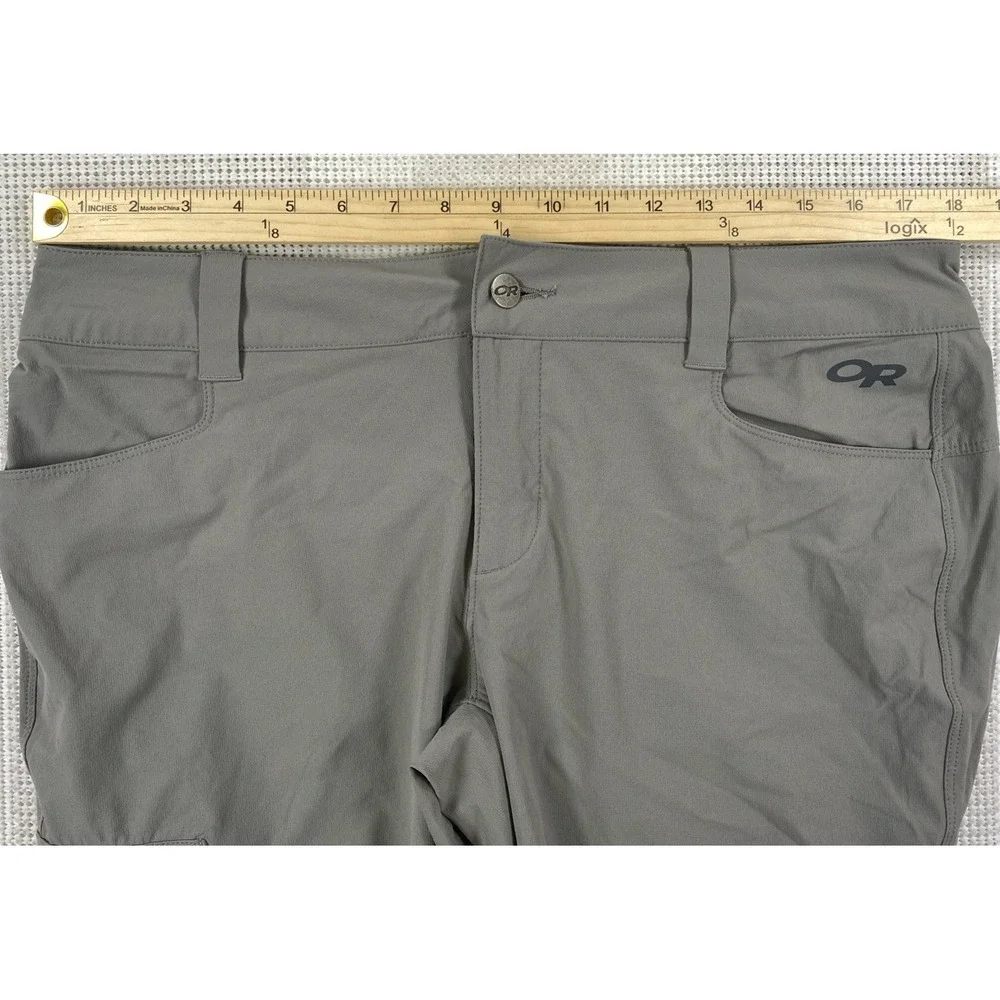 Outdoor Research Ferrosi Pants Women's Size 12 Regular Gray Hiking - Picture 3 of 8